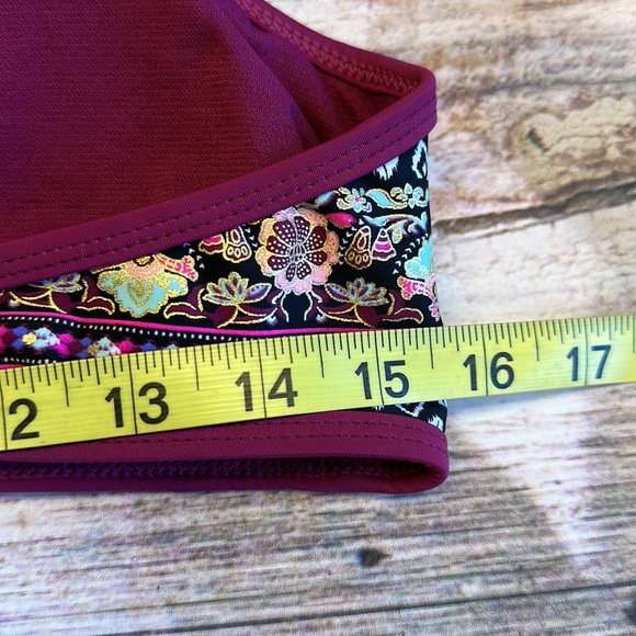 SO • Floral Boho Crop Top • Sz XL • NEW! - Picture 8 of 9